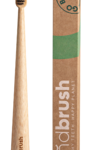 Kindbrush Adult Bamboo Toothbrush Mint