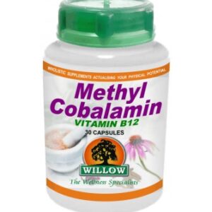 Willow - Methyl Cobalamin Vitamin B12 30 caps