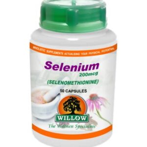 Willow - Selenium(Selenomethionine)200mcg 50 Capsules
