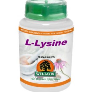 Willow - L-Lysine 50 Capsules