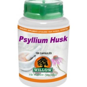 Willow - Psyllium Husk 100 Capsules