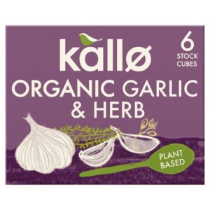 kallo - Organic Garlic & Herb Stock Cubes 66g