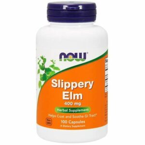 Now Foods Slippery Elm 400mg 100 Vegicaps