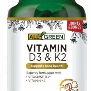 All Green Vitamin D3 & K2 30 vegicaps