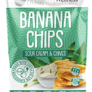 Banana Chips - Sour Cream & Chives 70g