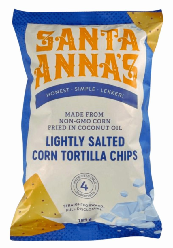 Santa Anna's - LIGHTLY SALTED Corn Chips 185g