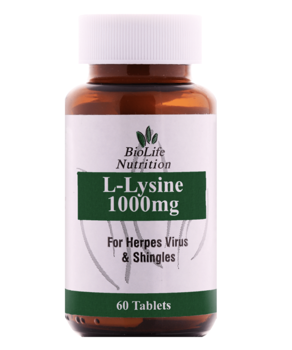 Biolife - L-Lysine 1000mg 60 tabs