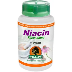 Willow - Niacin Flush 35mg 100Caps