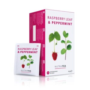 NutraTea - Raspberry & Peppermint Tea 20x40g