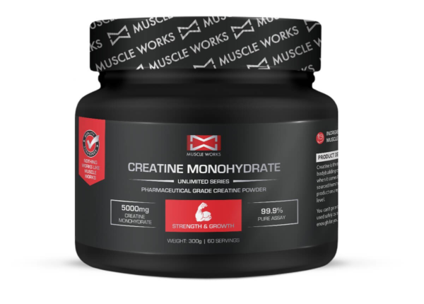 Muscle Works - Creatine Monohydrate 300g