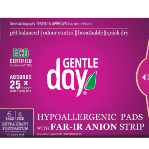Gentle Day Eco Certified Pads Postpartum/Extra Heavy 10'S