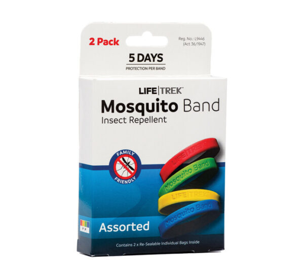 Lifetrek Mosquito Band Plain 2Pk