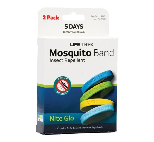 Lifetrek Mosquito Band Glow 2Pk