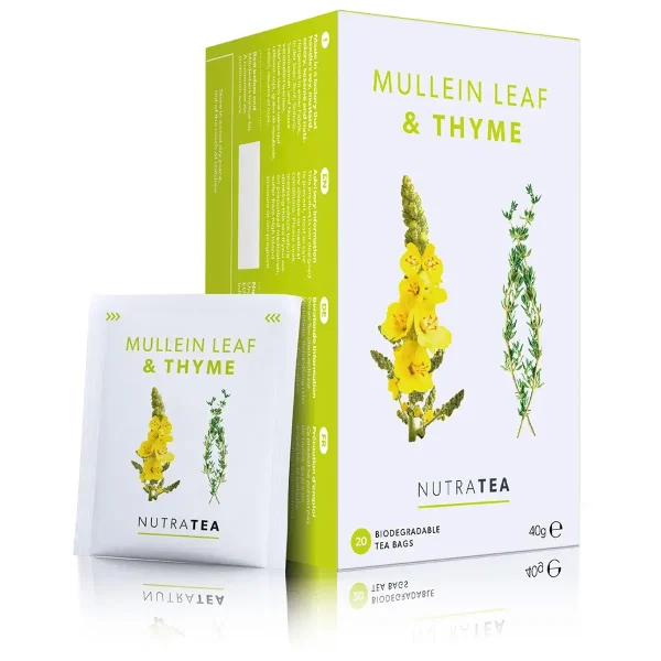 NutraTea - Mullein Leaf & Thyme Tea 20x40g