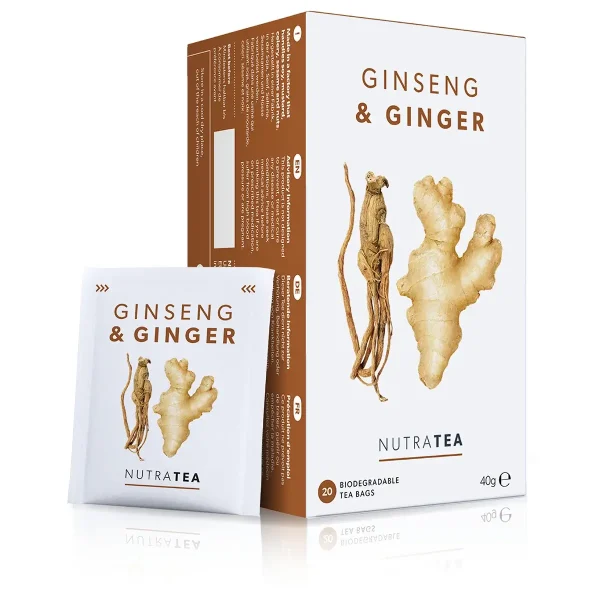 NutraTea - Ginseng & Ginger Tea 20x40g