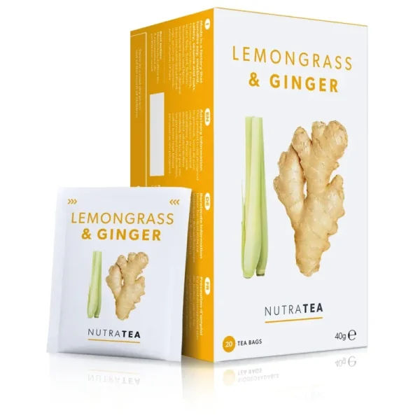 NutraTea - Lemongrass & Ginger Tea 20x40g