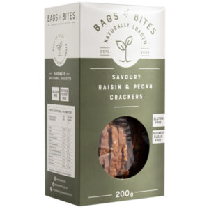 BOB Natural Load Raisin & Pecan Crackers 200g