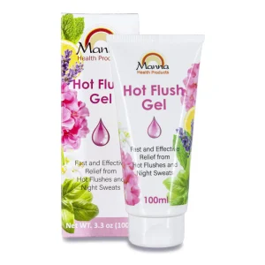 Manna Hot Flush Gel 100ml