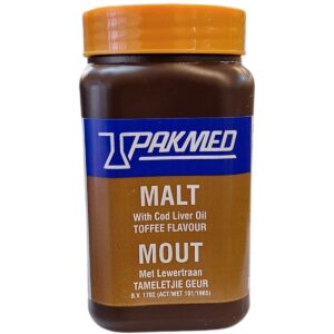 Cod Liver Oil+Malt 500g Pakmed