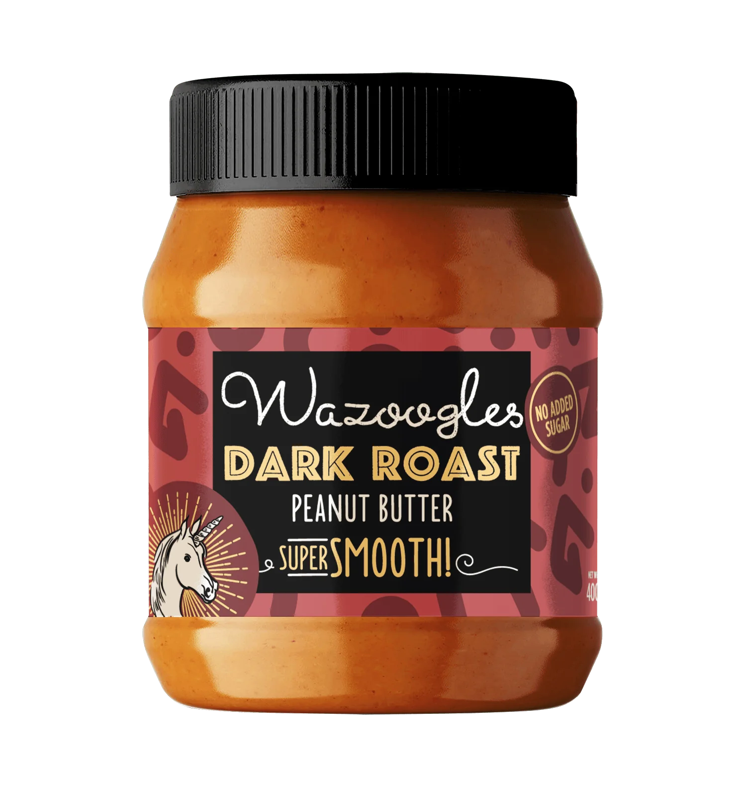 Wazoogles - Dark Roast Peanut Butter (Crunch) 800g