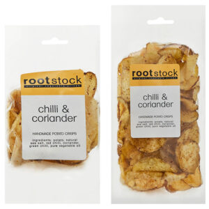 Rootstock - Chilli & Coriander Crisps 120g