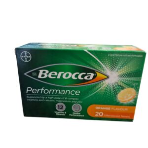 Berocca Performance 20 Effervescent Orange tabs
