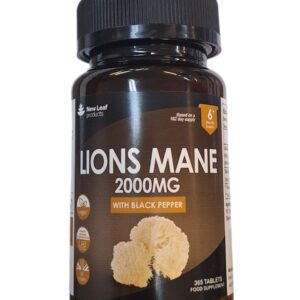 Lion Mane (2000mg) 365 Tablets
