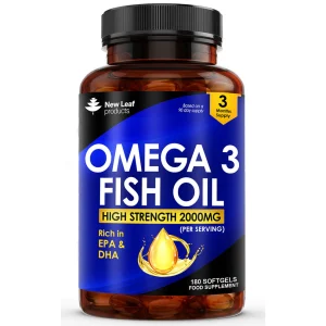 Omega 3 Fish Oil (2000mg) 90 Softgels