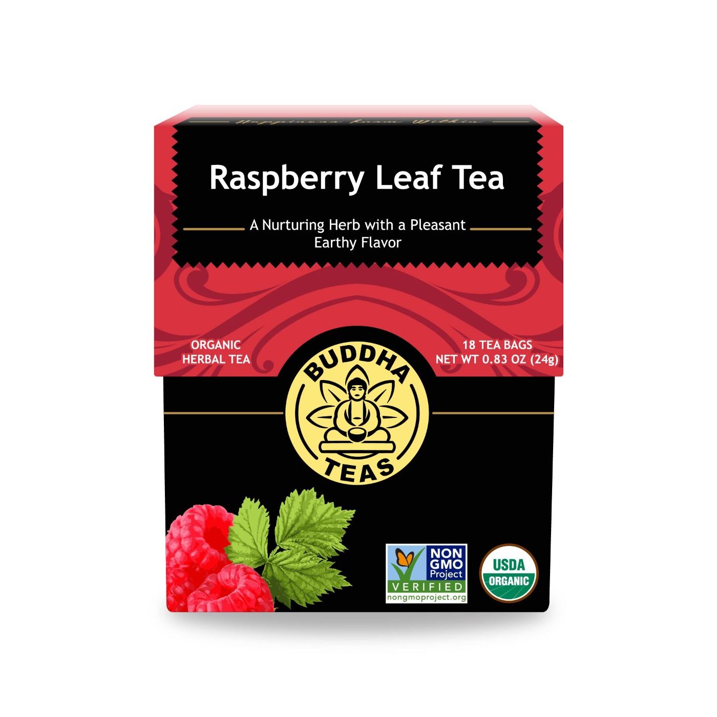 BUDDHA - Raspberry Leaf Tea (18 Tea Bags)