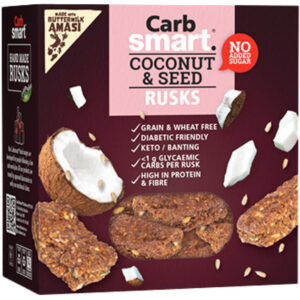 Carbsmart - Coconut & Seed Rusks 200g