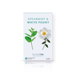 NutraTea - Spearmint & White Peony Tea 20x40g