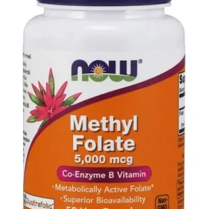 NOW - Methyl Folate 5000 mg 50 Caps