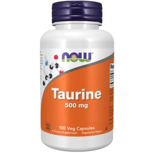 NOW - Taurine 500mg 100 Veg Caps