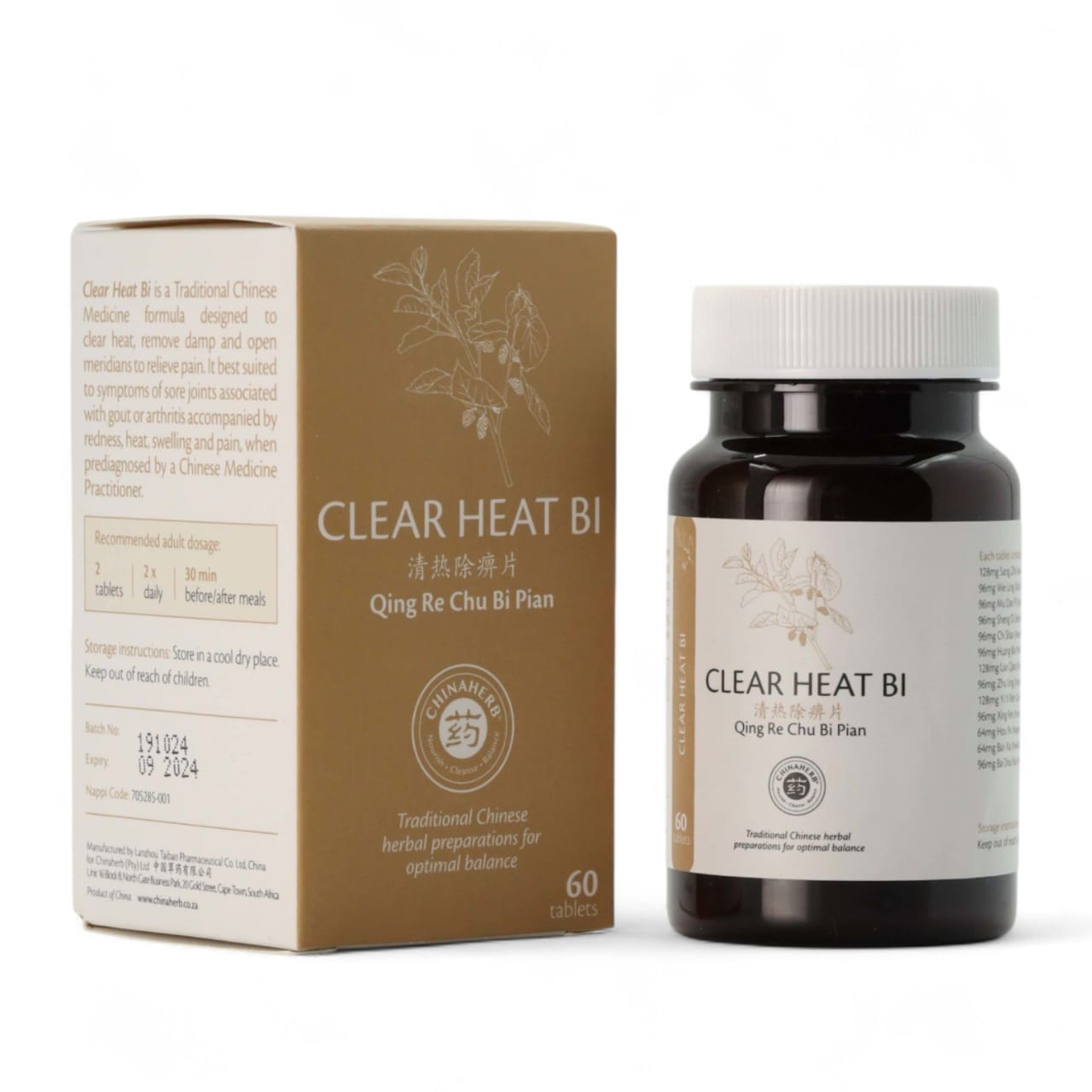 China - Clear Heat Bi 60 Caps