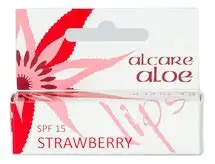 Alcare - SPF 15 STRAWBERRY Lips in carton 4g