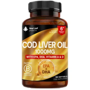 Cod Liver Oil (180 Softgels)