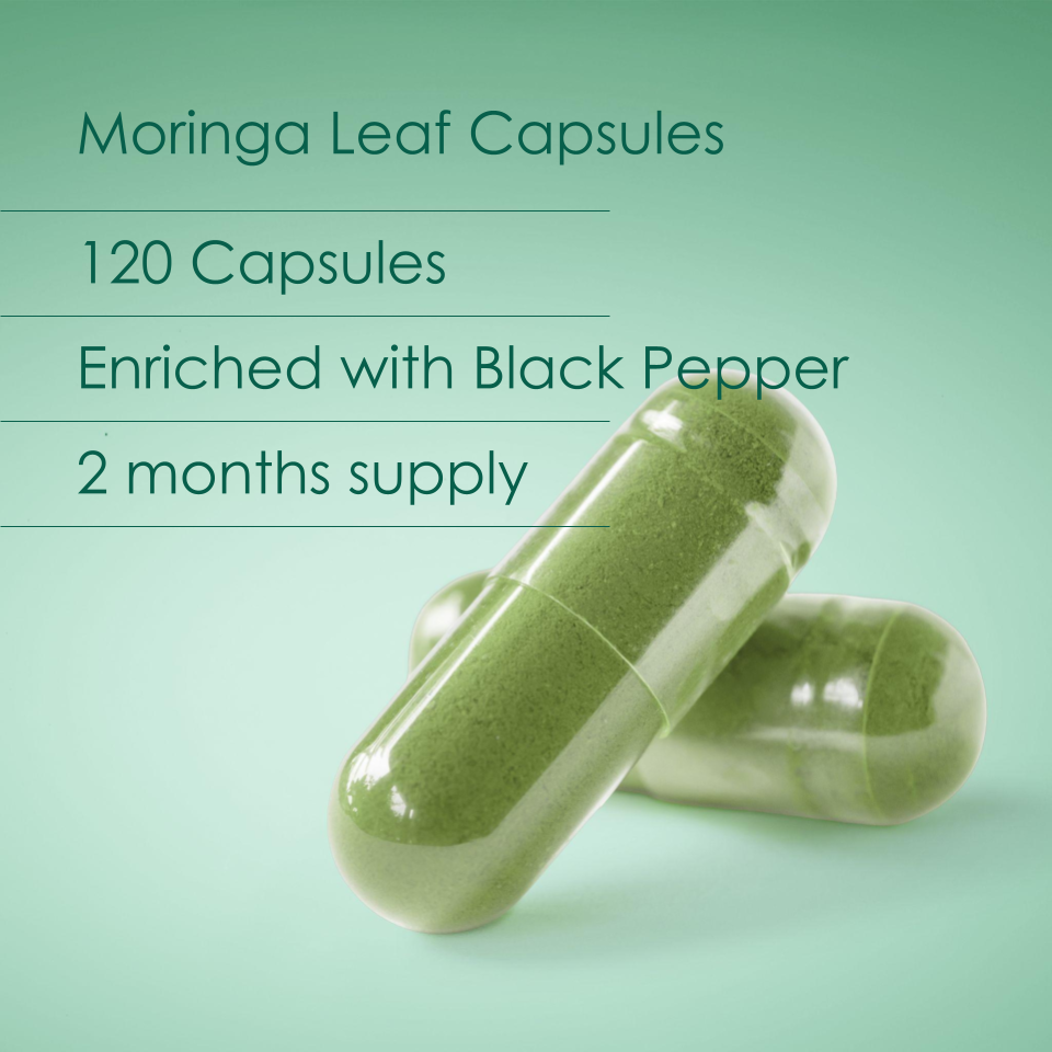 Moringa Capsules (120) - Image 3