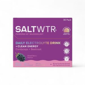 WAZOOGLES- SaltWTR Mixed Berry Clean Energy(30x4.6g)