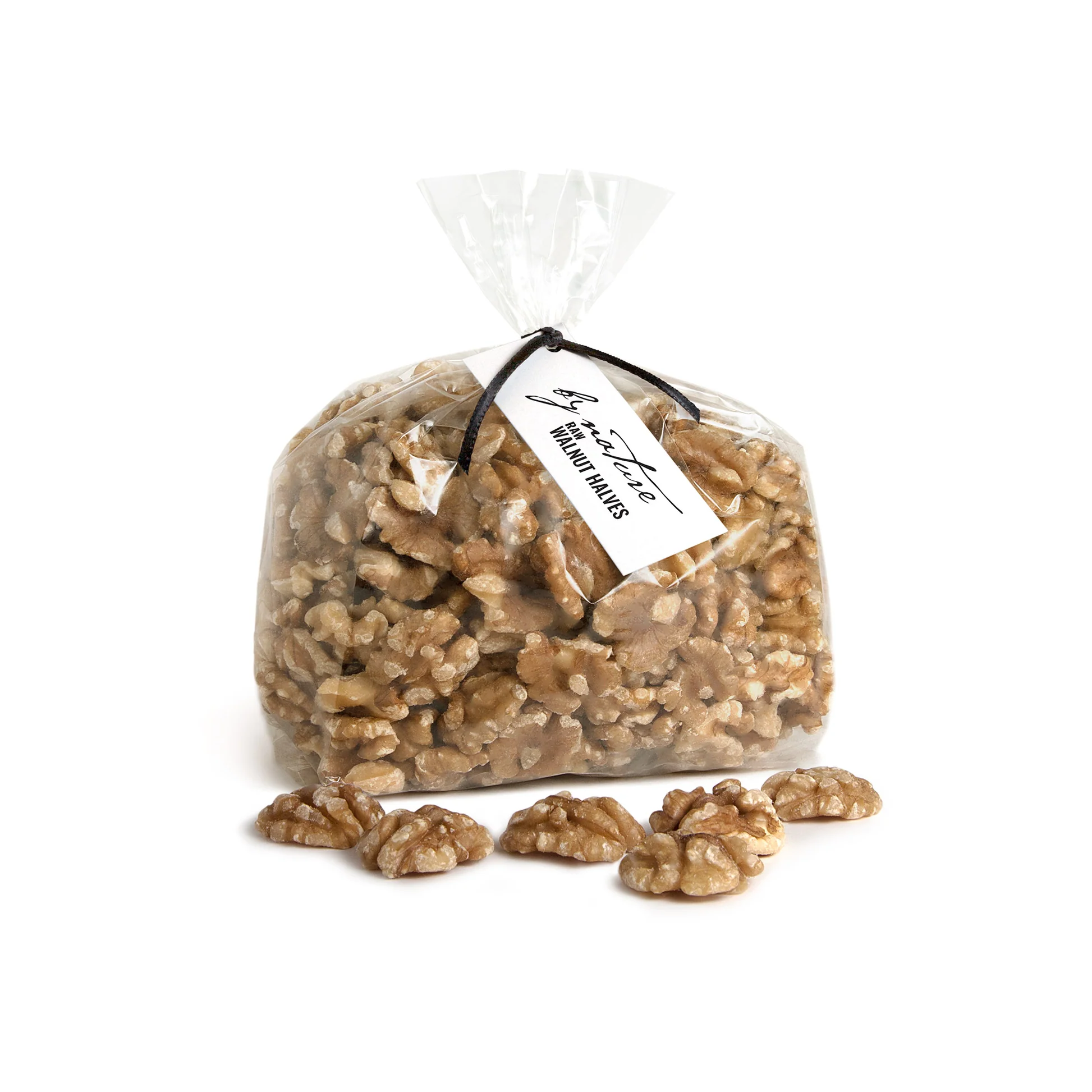By Nature- Walnut Halves Raw 500g