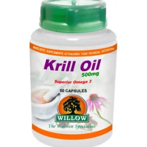 Willow - Krill Oil 500mg (60 Caps)