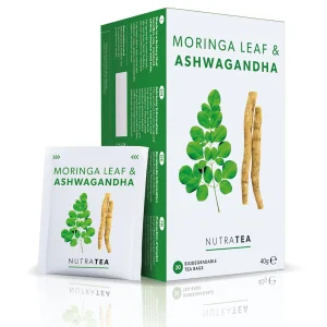 NutraTea - Moringa Leaf & Ashwagandha Tea 20x40g
