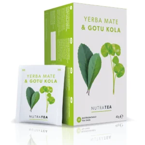NutraTea - Yerba Mate & Gotu Kola Tea 20x40g