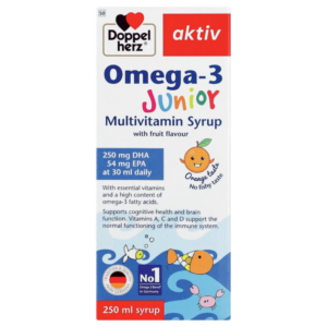DOPPEL HERZ - Omega-3 Junior Multi Syrup (250ml)