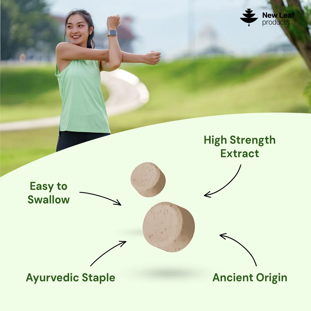 New Leaf - Ashwaganda KSM-66 180 tablets (Smaller fill) - Image 2