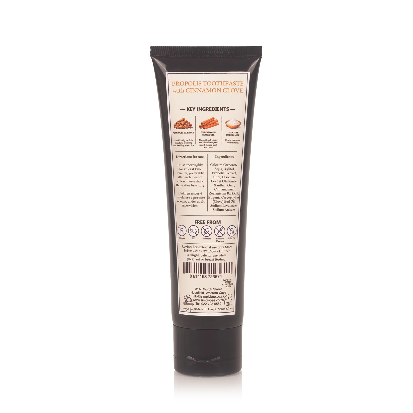 SBEE - Cinnamon & Clove Toothpaste 100ml - Image 3